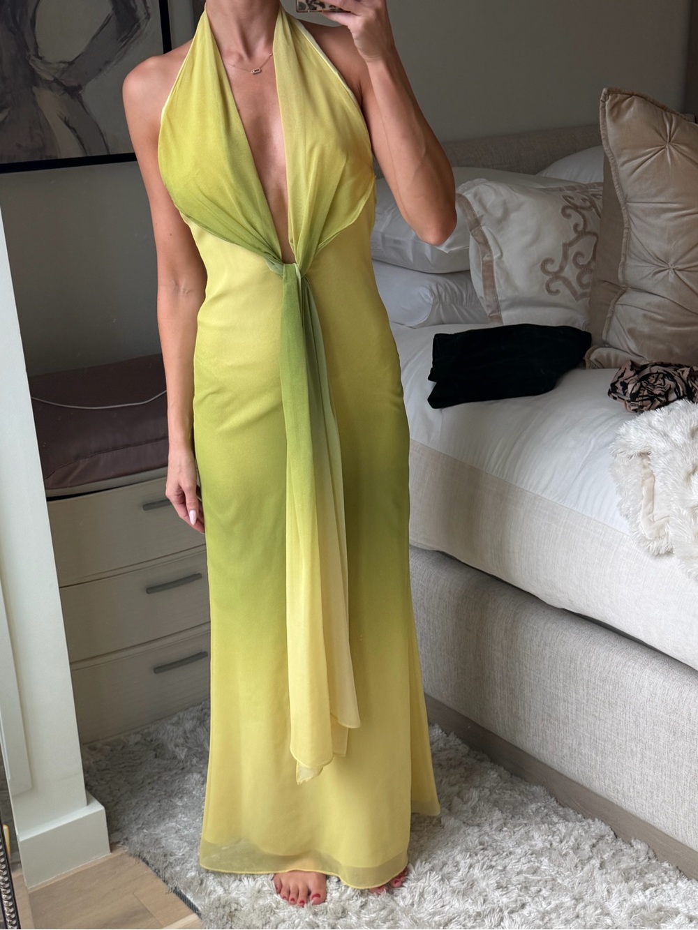 Zara Halter Maxi Dress - Women